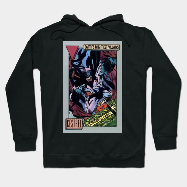 Kestrel supervillain image Hoodie by Psychosis Media